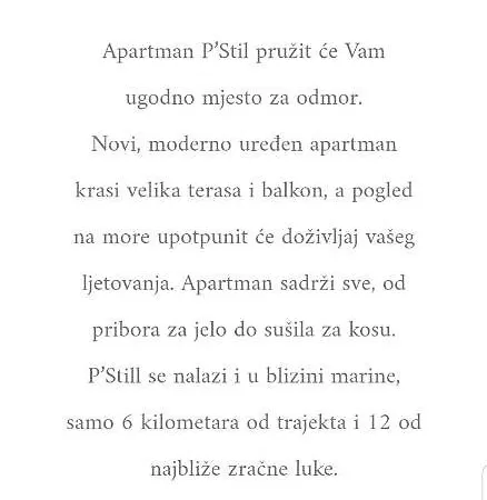 P'stil Sukošan
